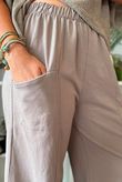 Lagen Relaxed Barrel Pant Mocha